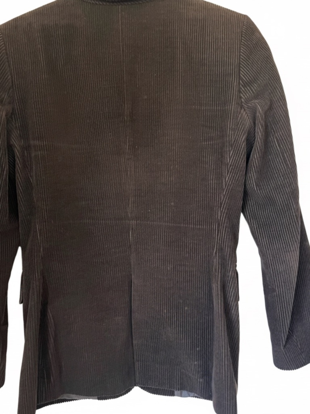 Rich Brown Dark Academia Corduroy Blazer S - Picture 4 of 5